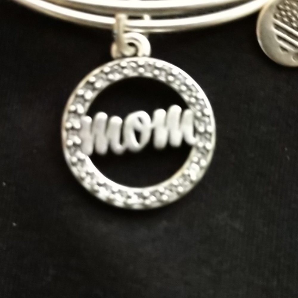 ALEX AND ANI'S CRYSTAL INFUSION "MOM" BRACELT NWT!